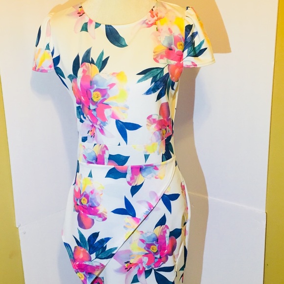 Dresses & Skirts - Beautiful Fitted Flower Dress